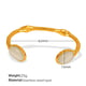 SZ172 White Cat's Eye Gold Bracelet Picture2